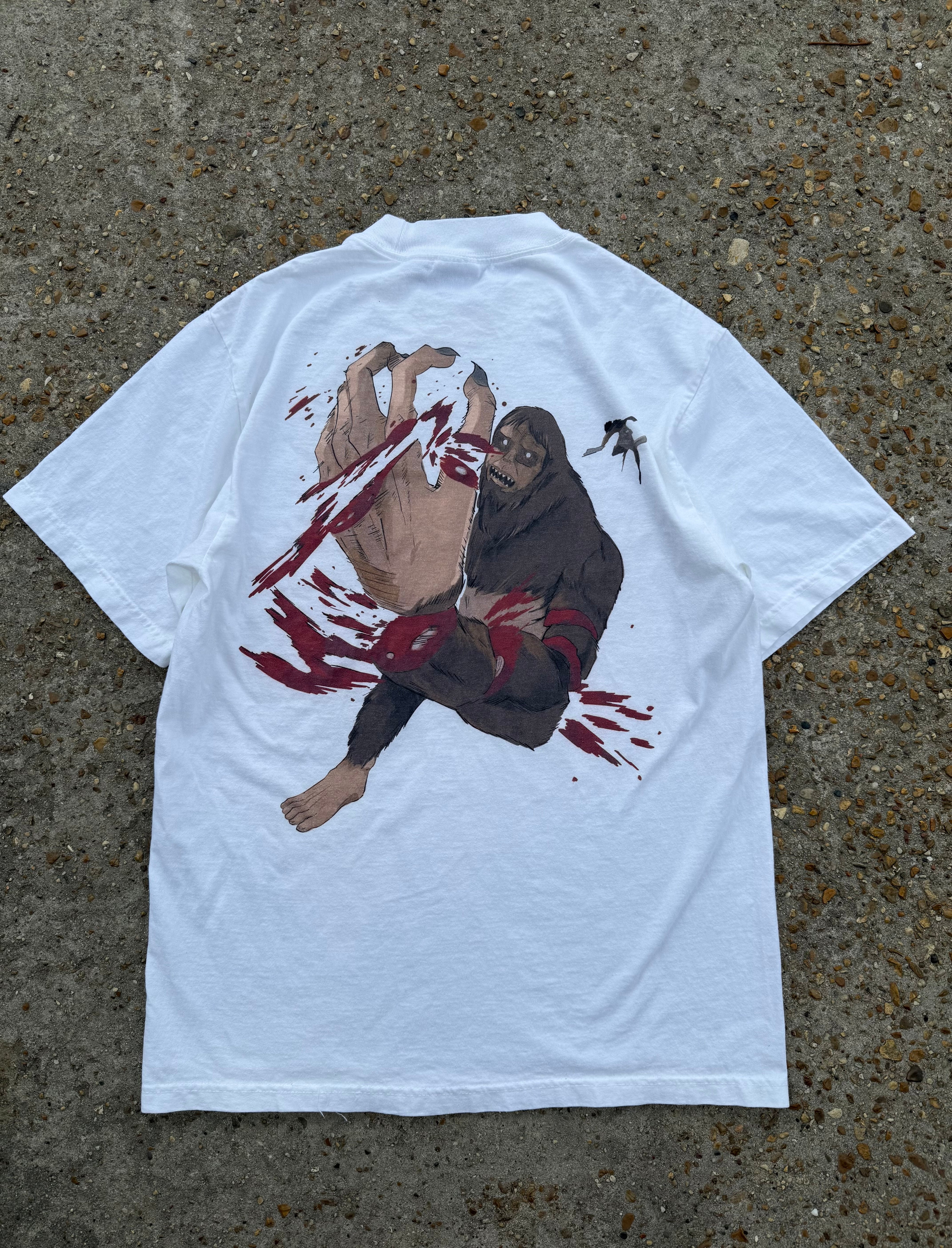 “Levi vs Beast Titan” Premium Tee In White