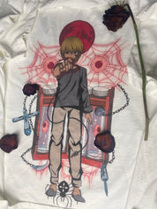 “Out for Blood" Premium Tee In White