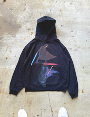 “Dark Side” Premium Hoodie In Black