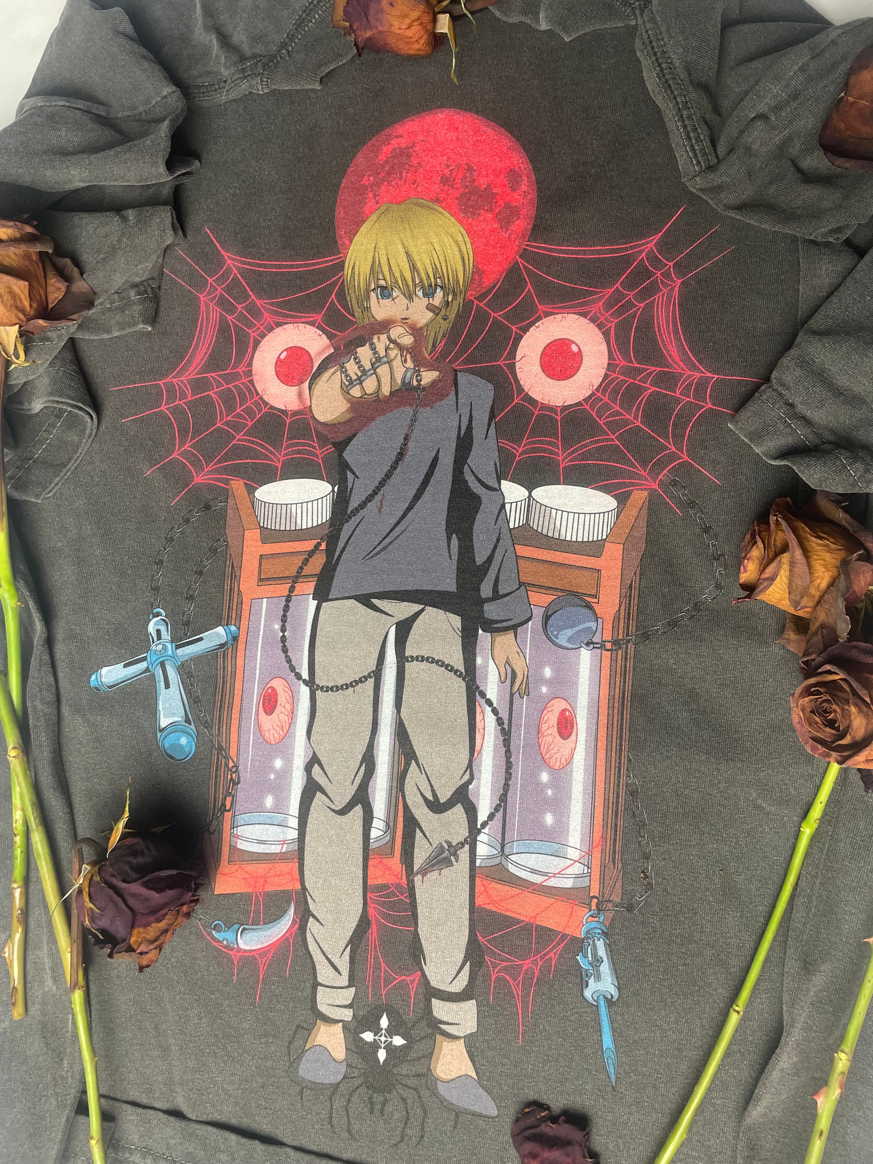 "Out for Blood" Premium Tee In Faded Black
