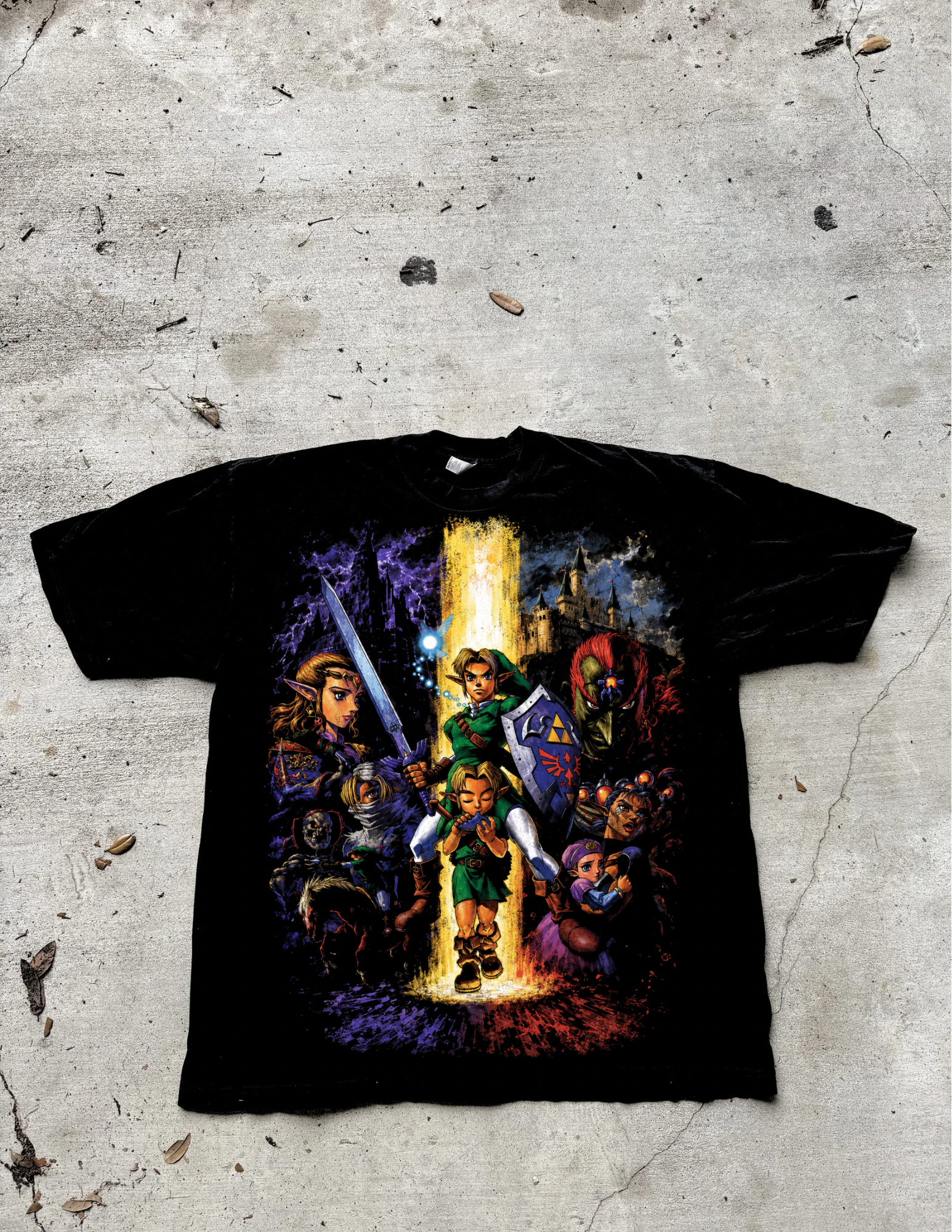 “Ocarina” Premium Tee in Black
