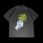 "Hundred Years of Yearning” Premium Tee In Faded Black