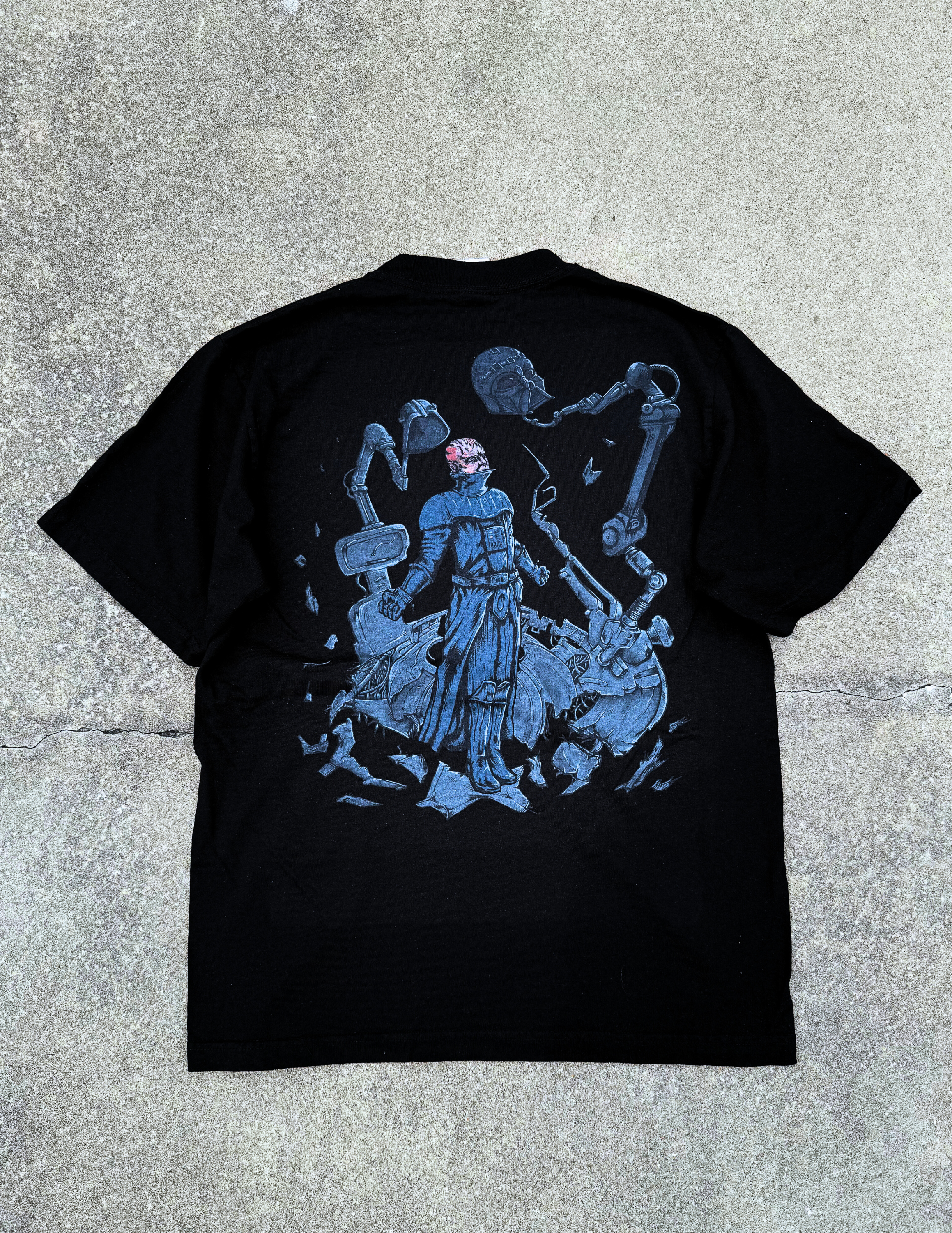 “Dark Side" Premium Tee In Black