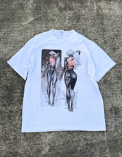 “Venomized Midnight Temptress" Premium Tee In White