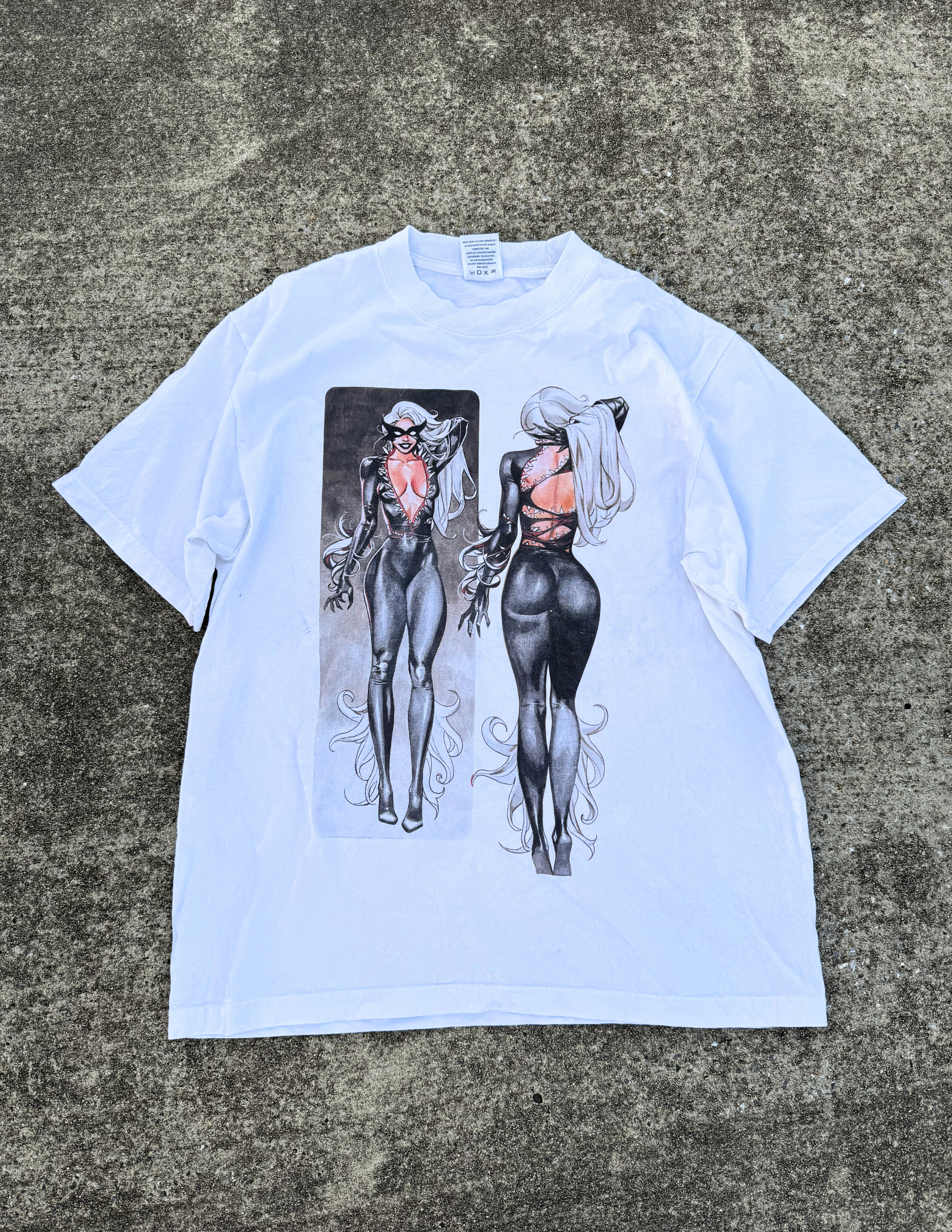 “Venomized Midnight Temptress" Premium Tee In White