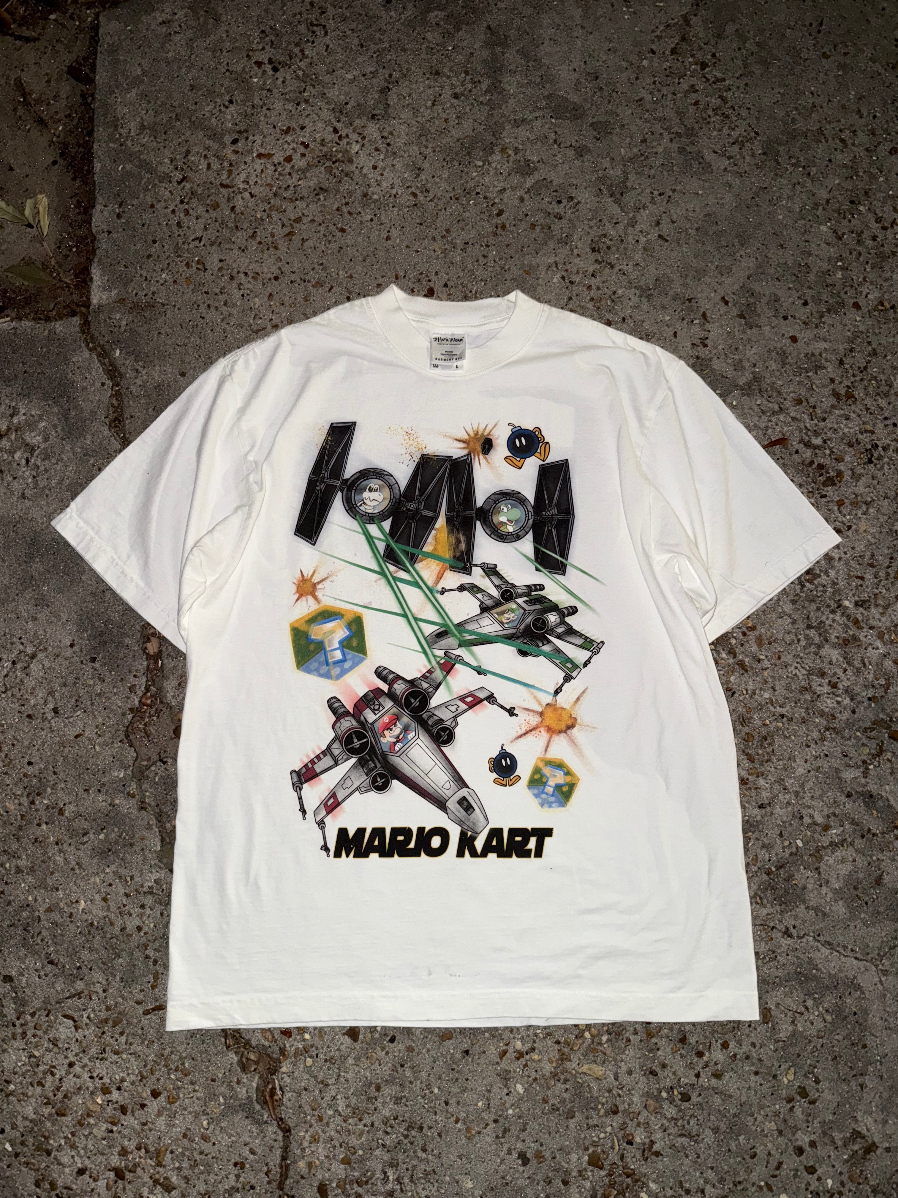 “Kart Wars” Premium Tee In White