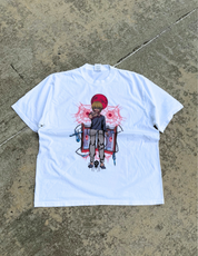 “Out for Blood" Premium Tee In White