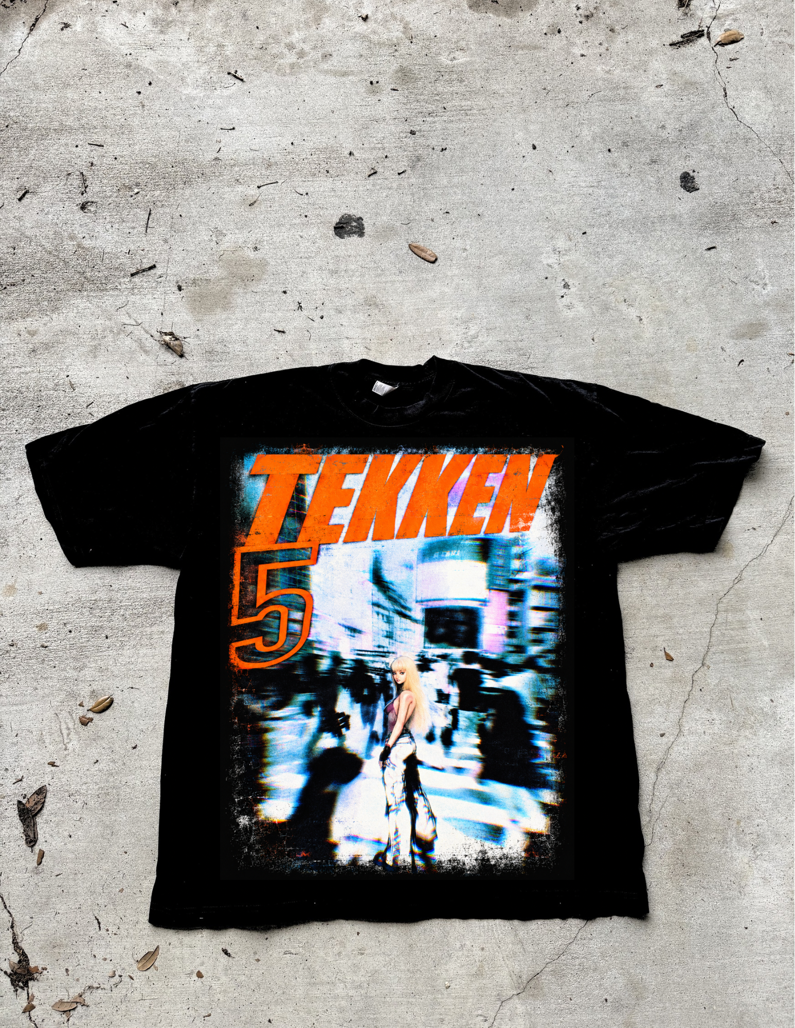 “Chaos” Premium Tee in Black