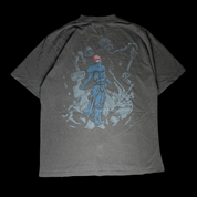 "Dark Side" Premium Tee In Faded Black