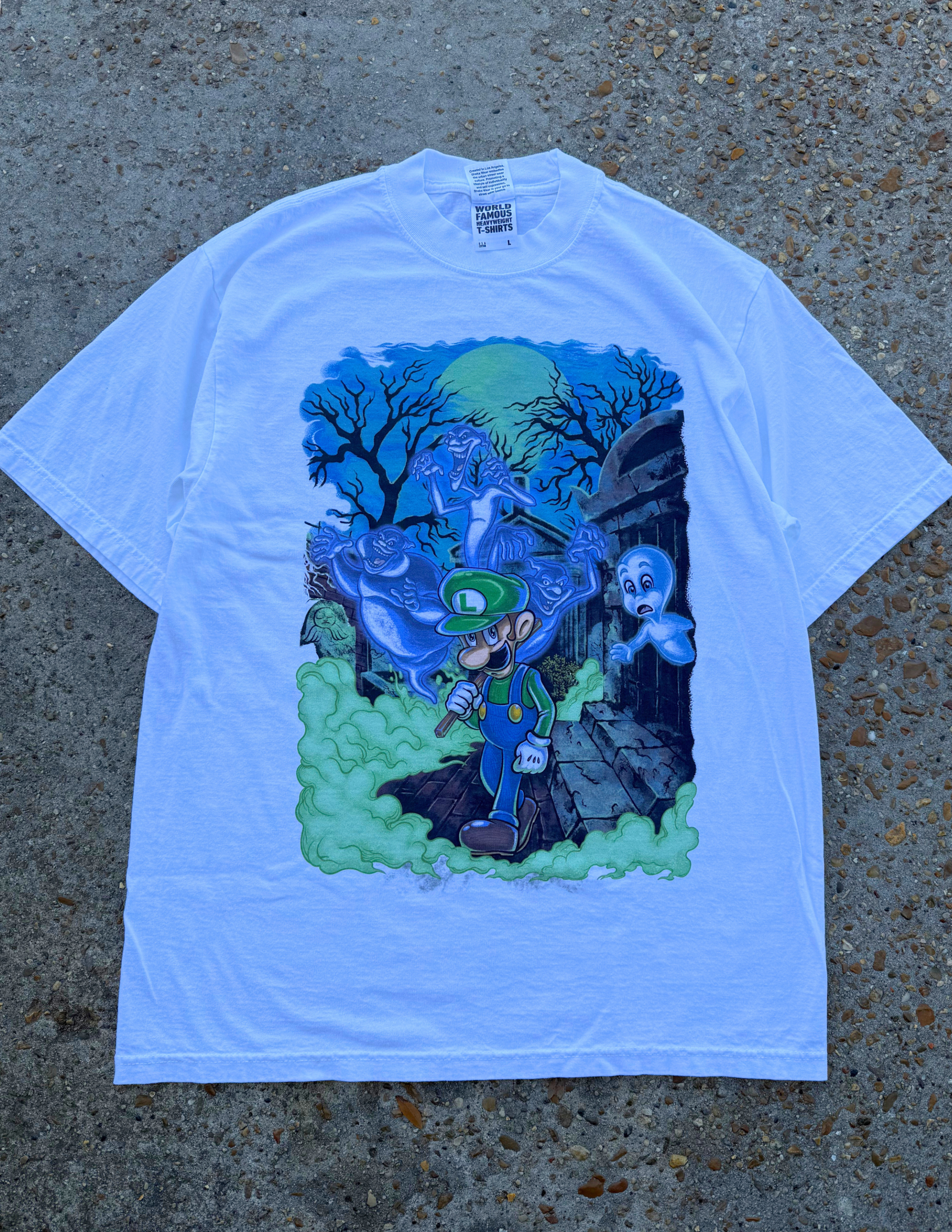 "The Unfriendly Plumber" Premium Tee in White