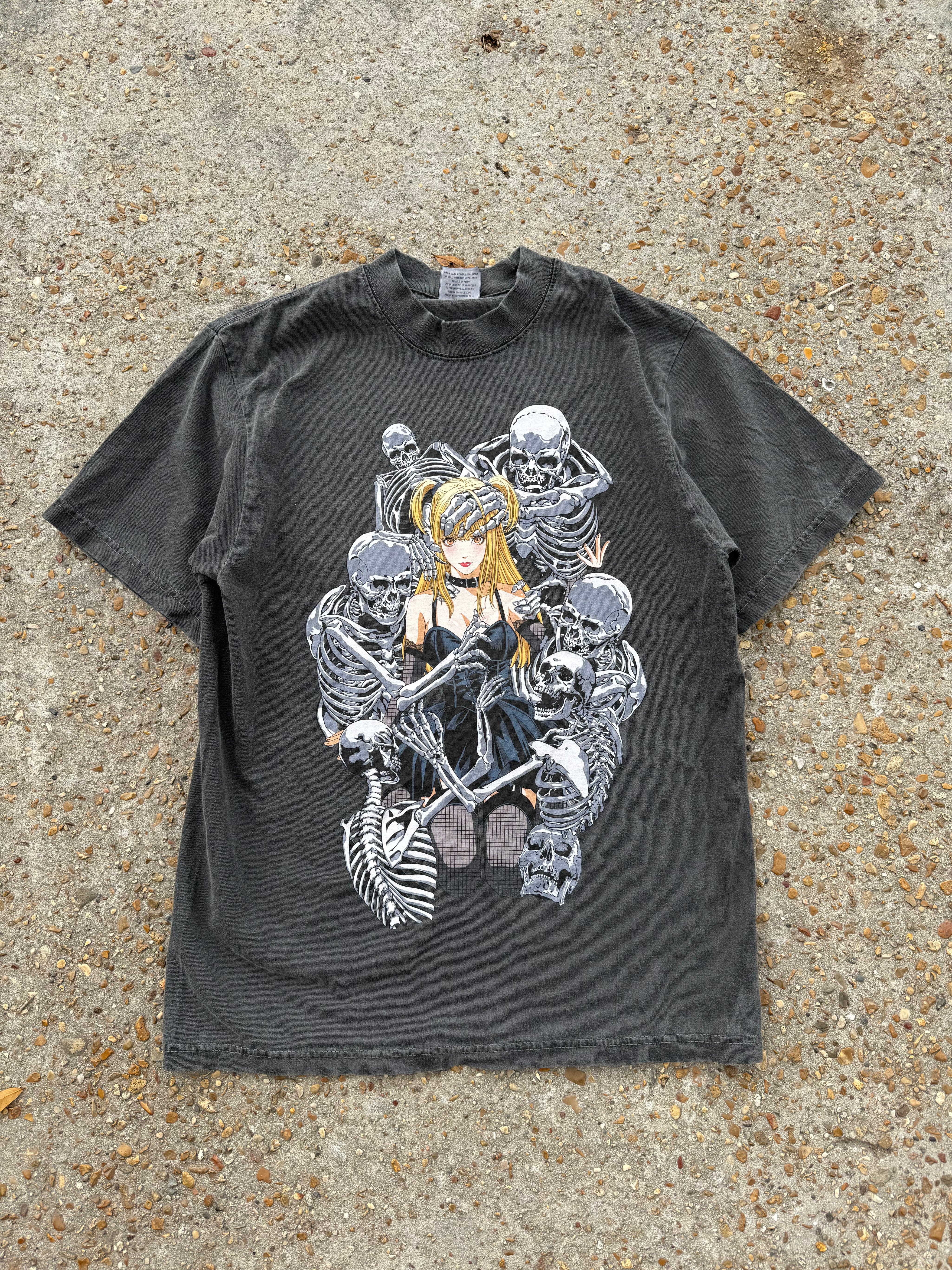 “Misa Amane” Premium Tee In Faded Black