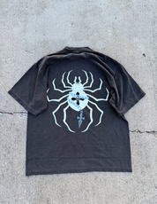 "Out for Blood" Premium Tee In Faded Black
