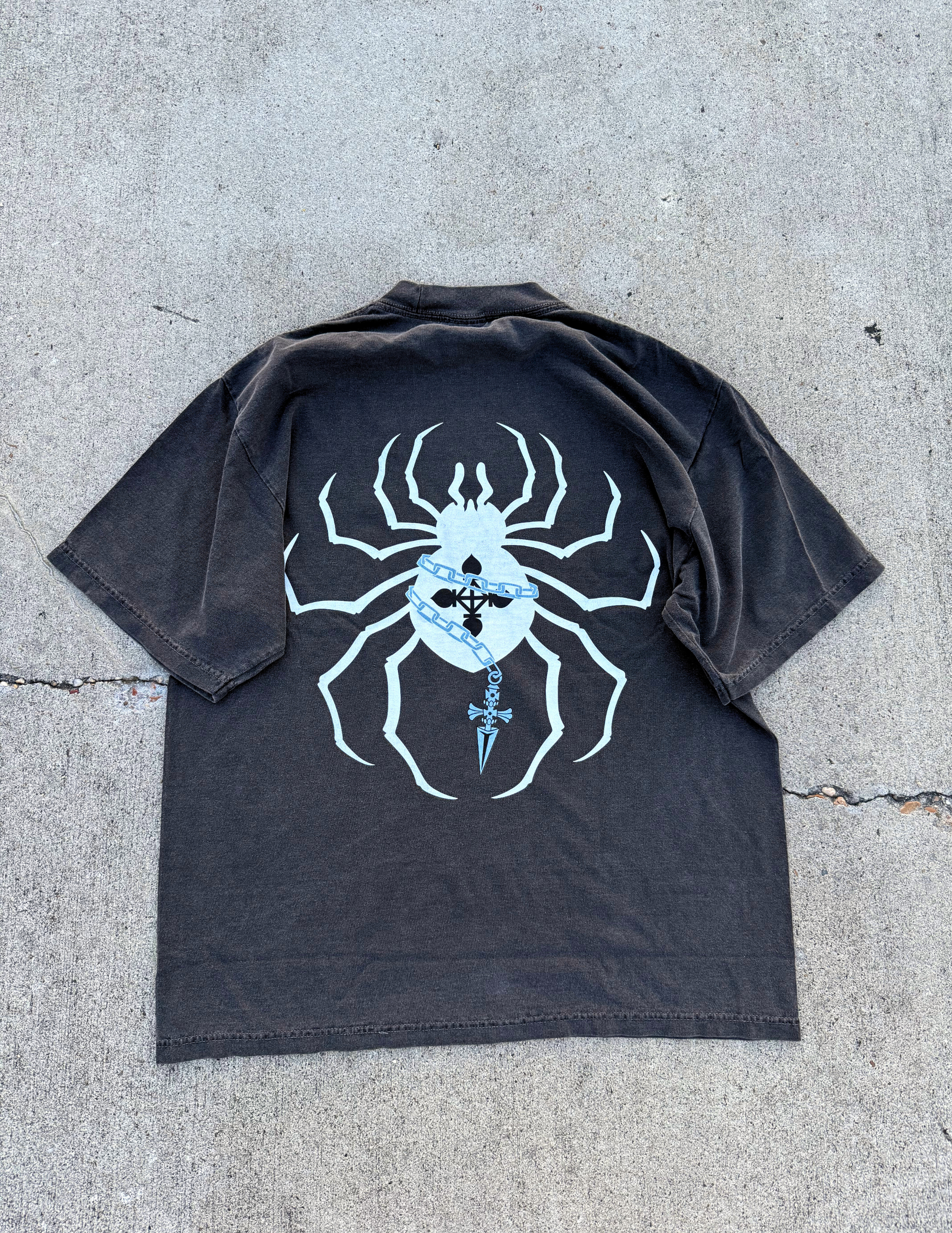 "Out for Blood" Premium Tee In Faded Black