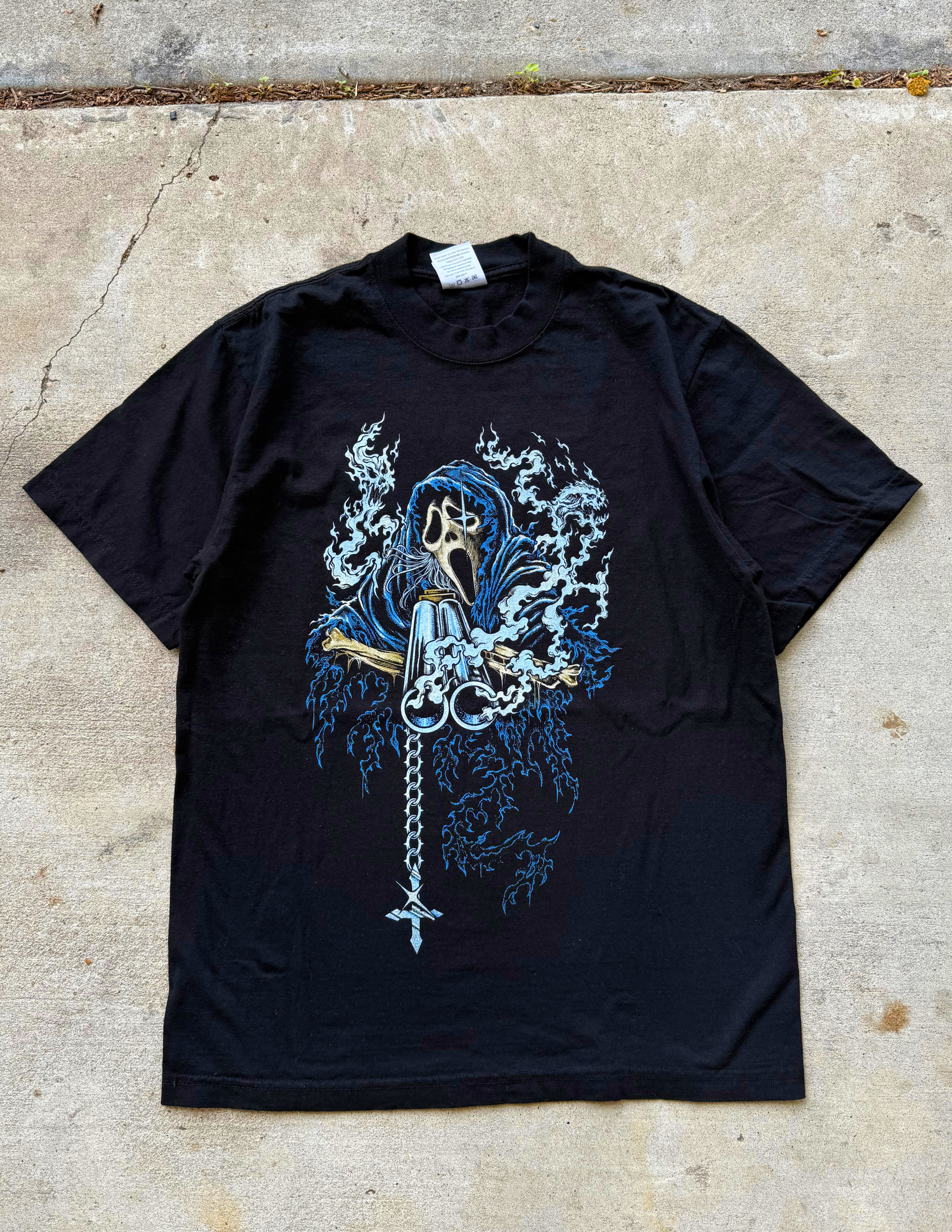 "What’s Your Favorite Scary Ending?" Premium Tee In Black