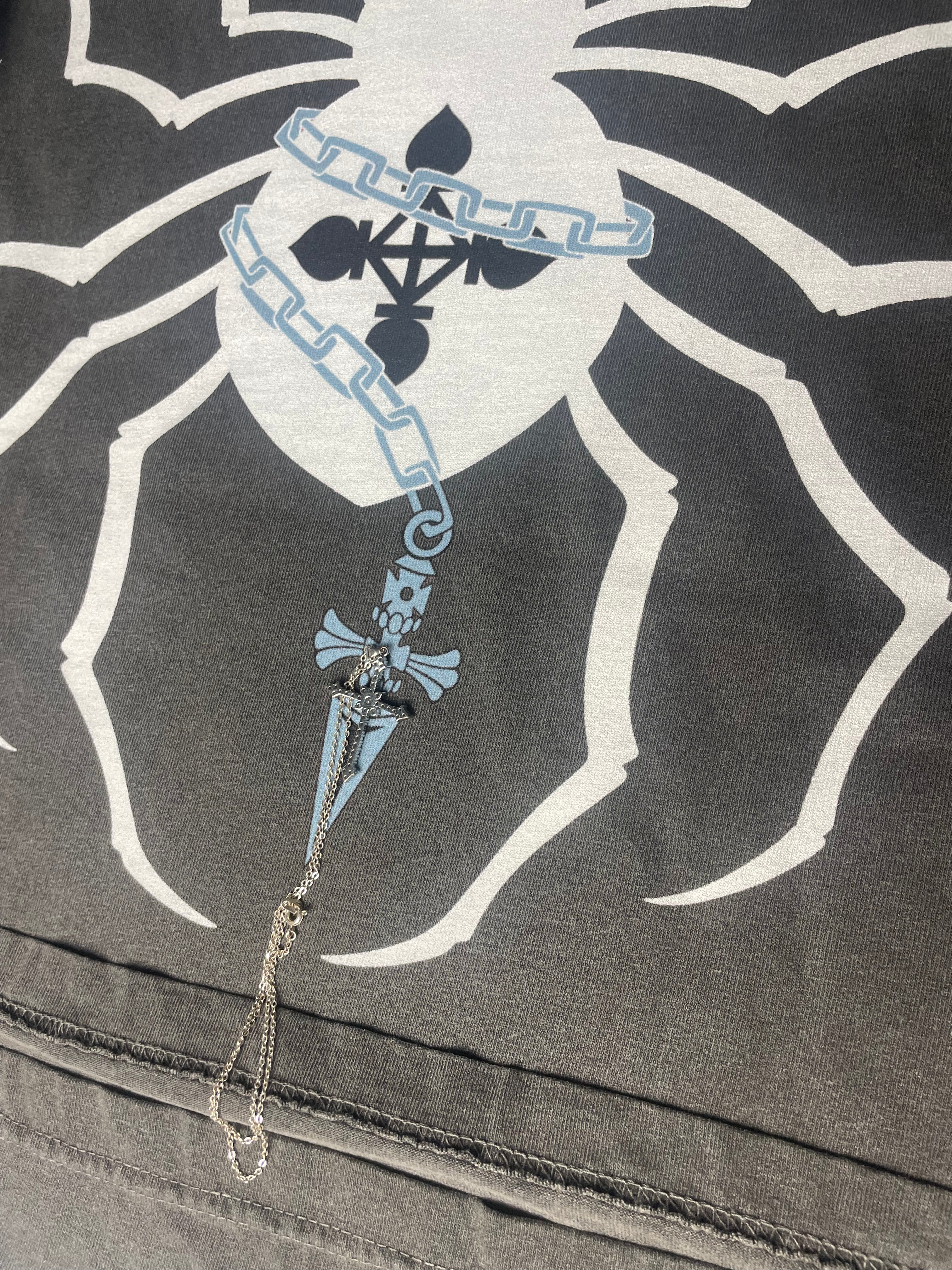 "Out for Blood" Premium Tee In Faded Black