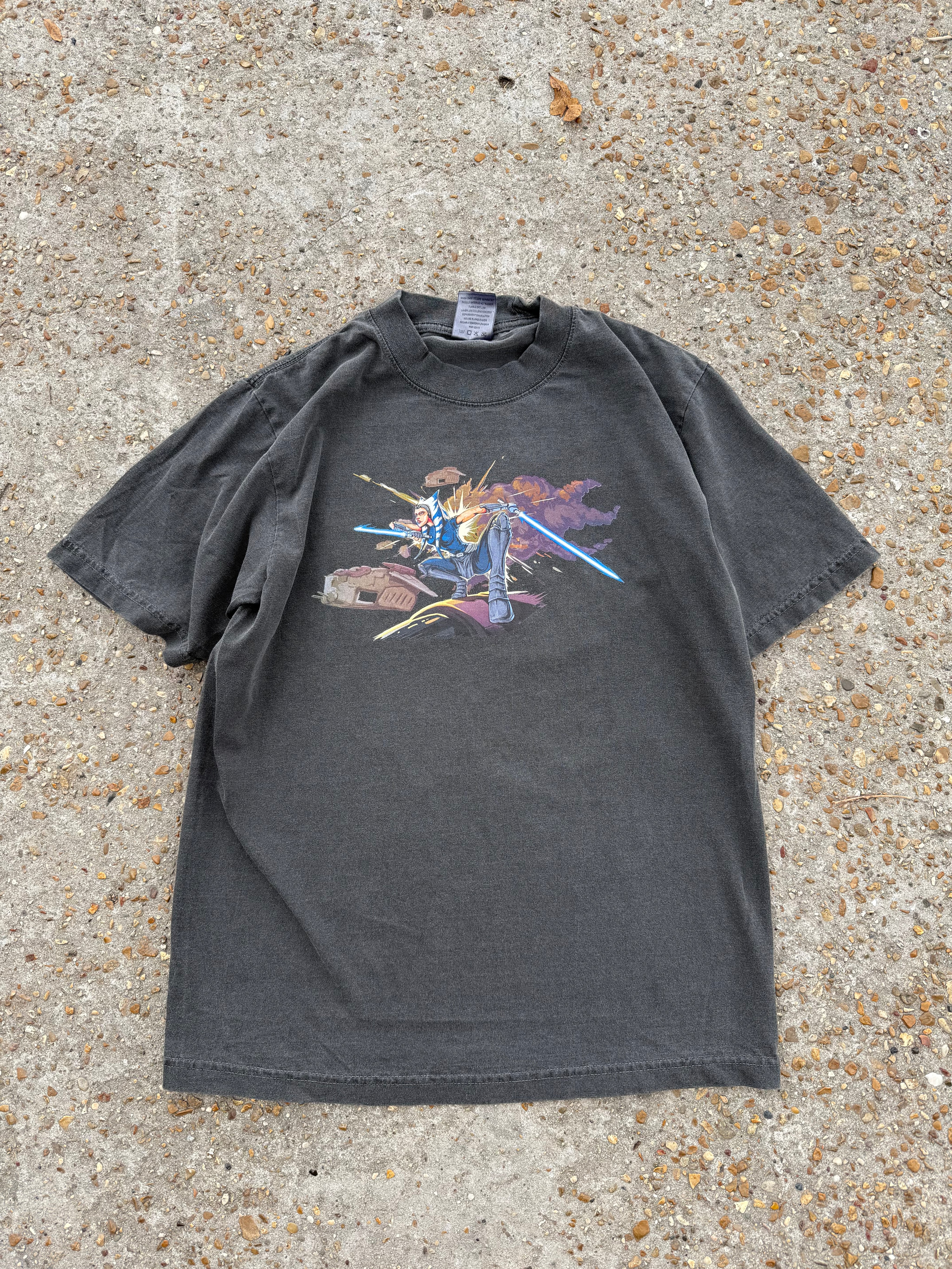 "Ashes of the Republic" Premium Tee In Faded Black