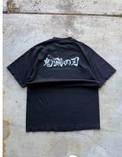 “Crimson Night” Premium Tee In Black