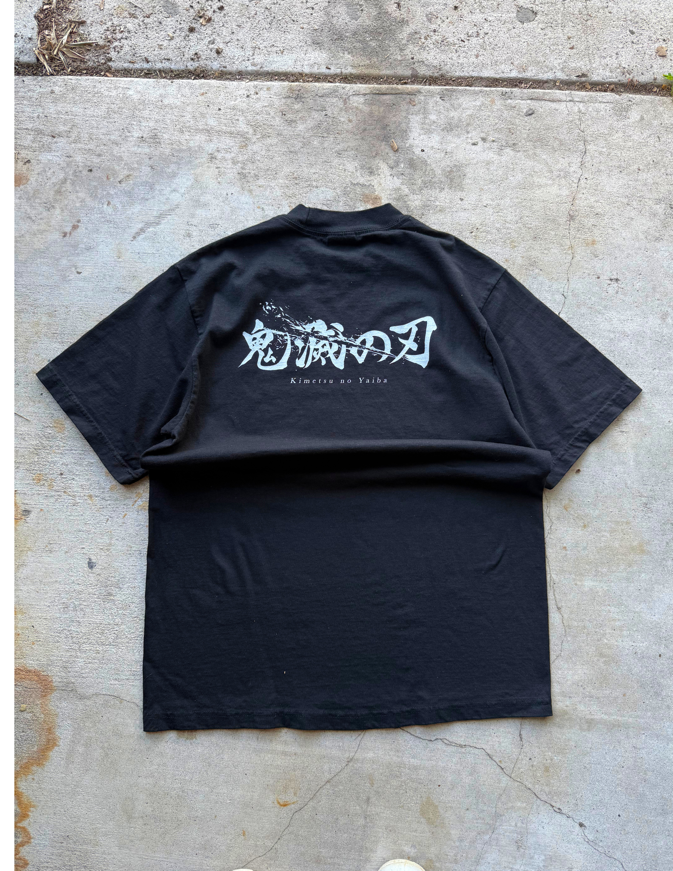 “Crimson Night” Premium Tee In Black