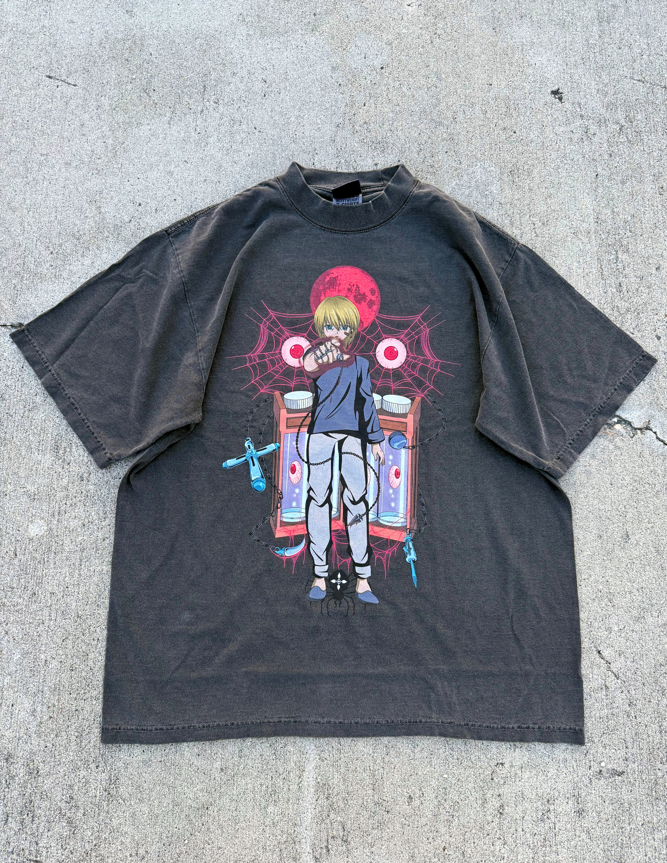 "Out for Blood" Premium Tee In Faded Black