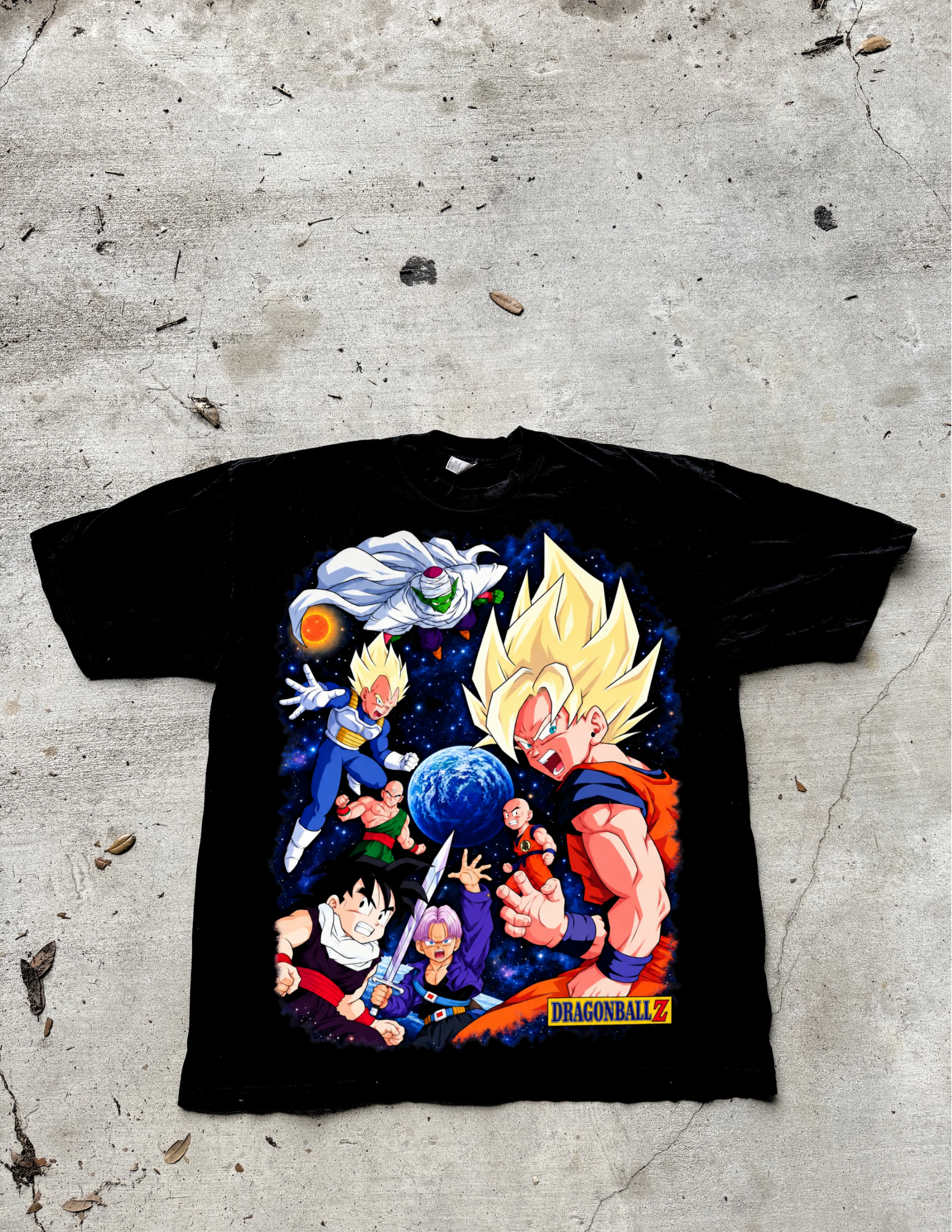“Supernova” Premium Tee in Black