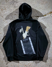 “Despair” Premium Hoodie In Black
