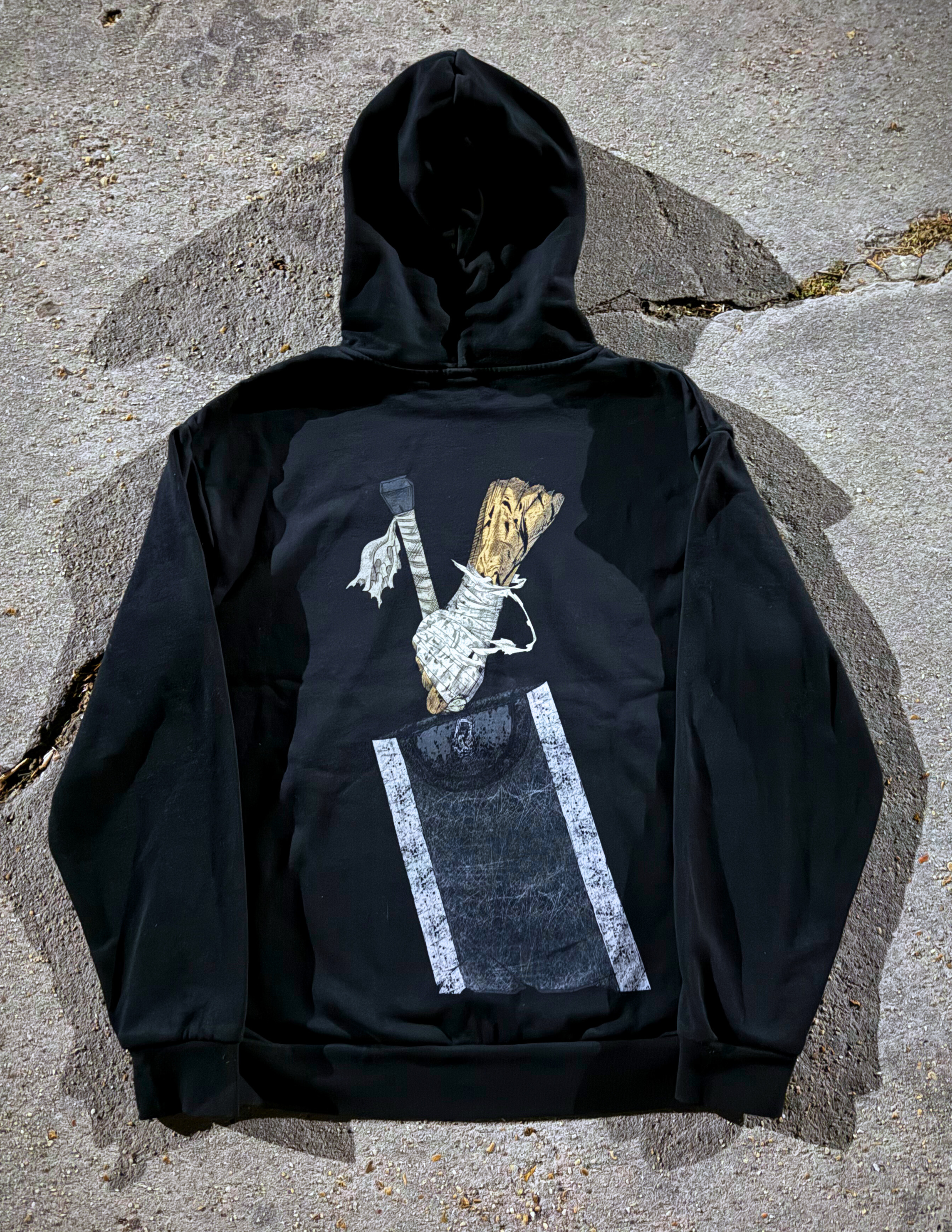 “Despair” Premium Hoodie In Black