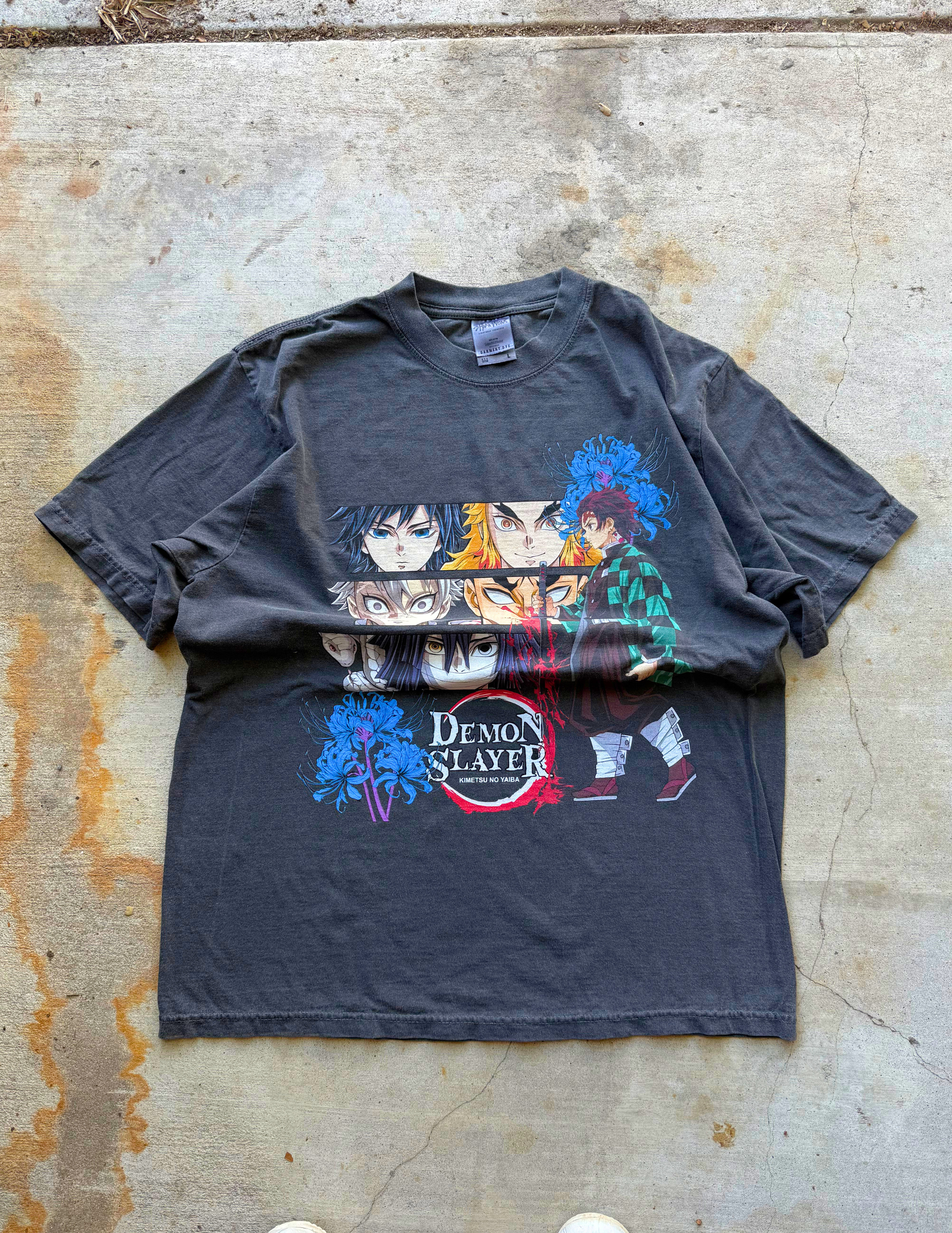 “Eyes of Fate” Premium Tee In Faded Black