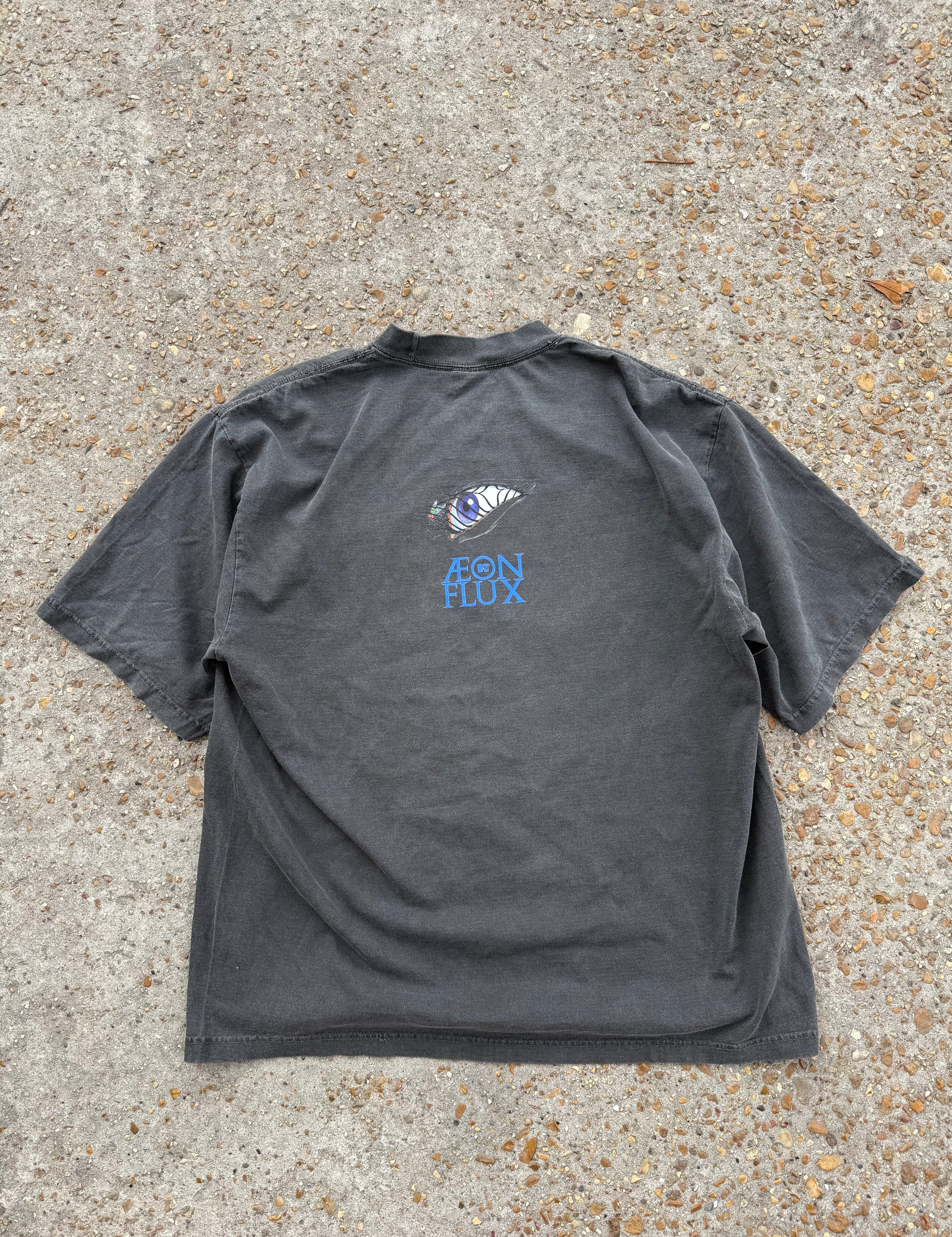 “Defy the System” Premium Tee In Faded Black