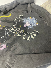 "Malice” Premium Tee In Faded Black