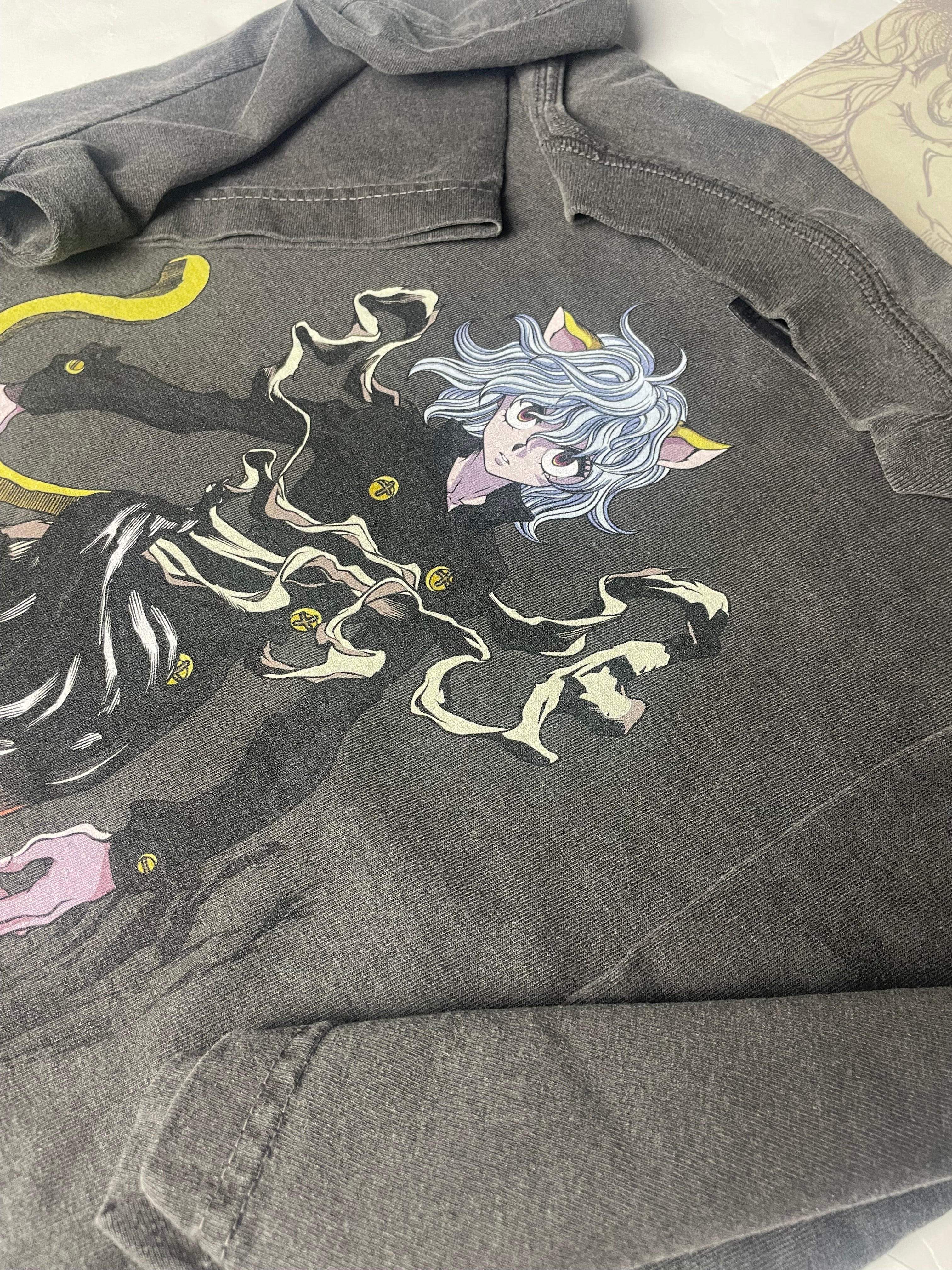 "Malice” Premium Tee In Faded Black