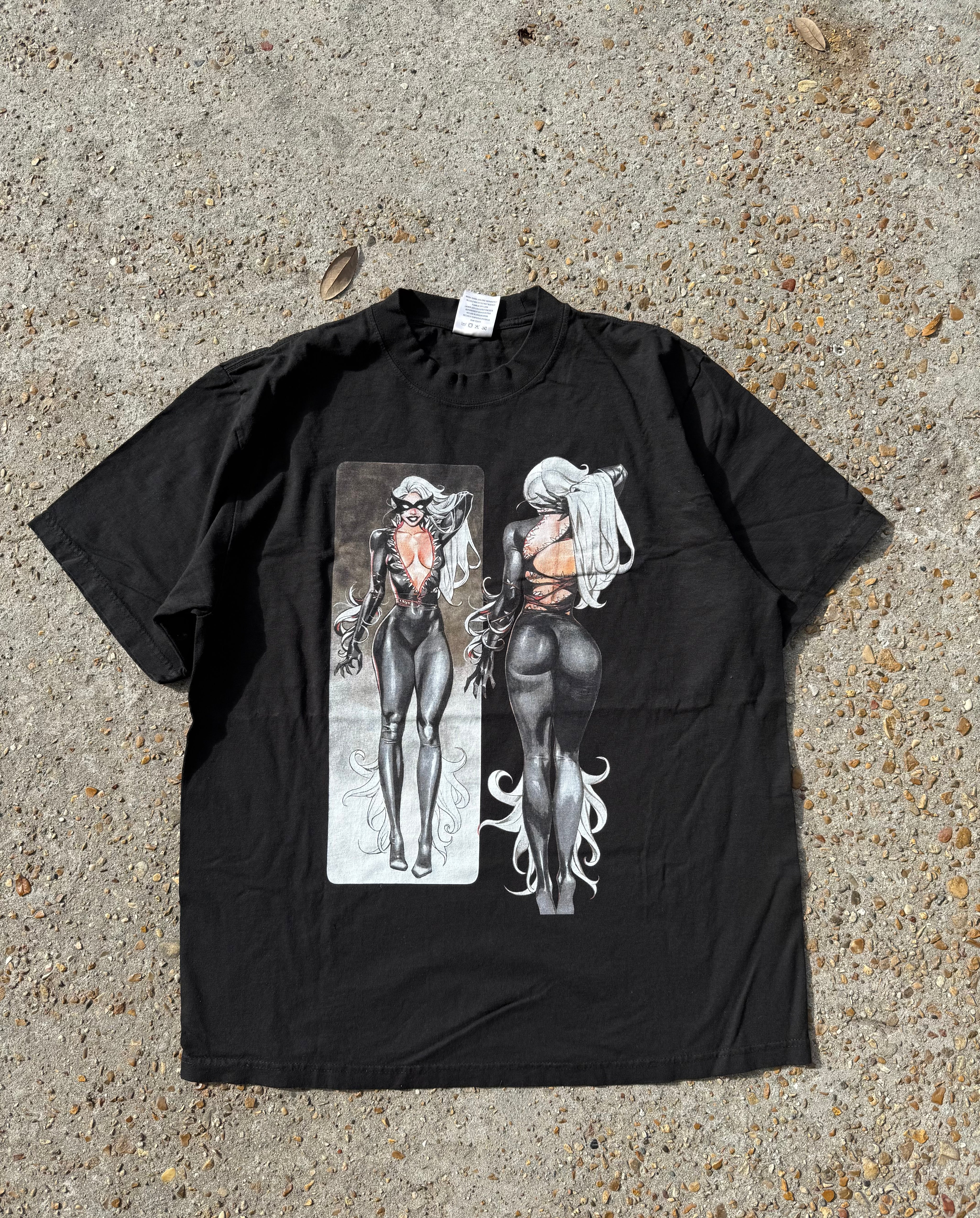 “Venomized Midnight Temptress" Premium Tee In Black