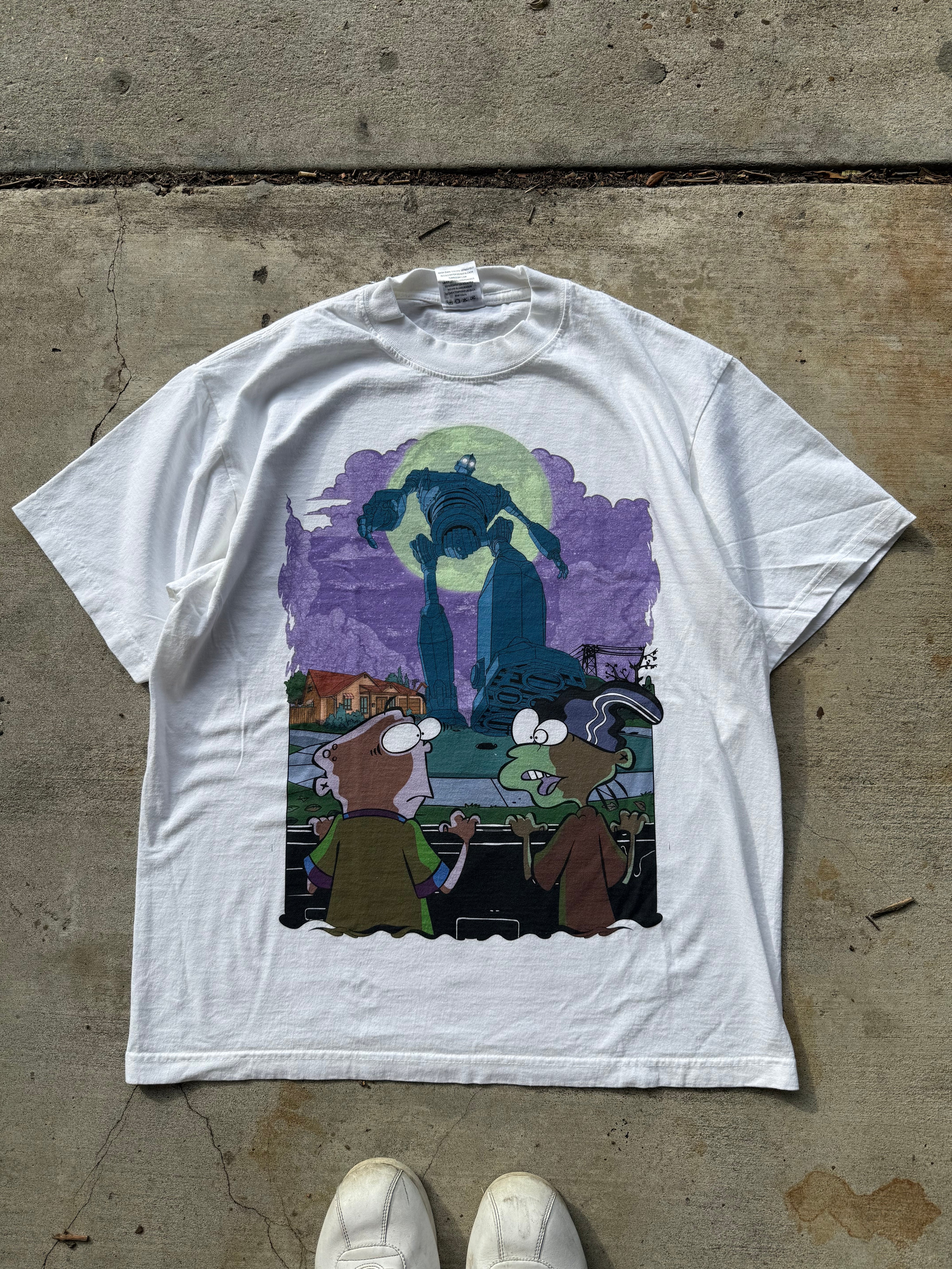 “Look Up, Dummy!” Premium Tee In White