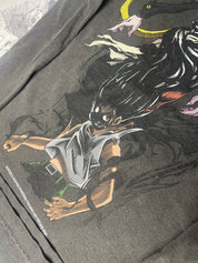 "Malice” Premium Tee In Faded Black