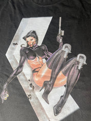 “Defy the System” Premium Tee In Faded Black