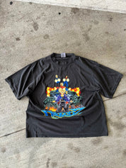 "Androids vs Saiyans" Premium Tee In Faded Black