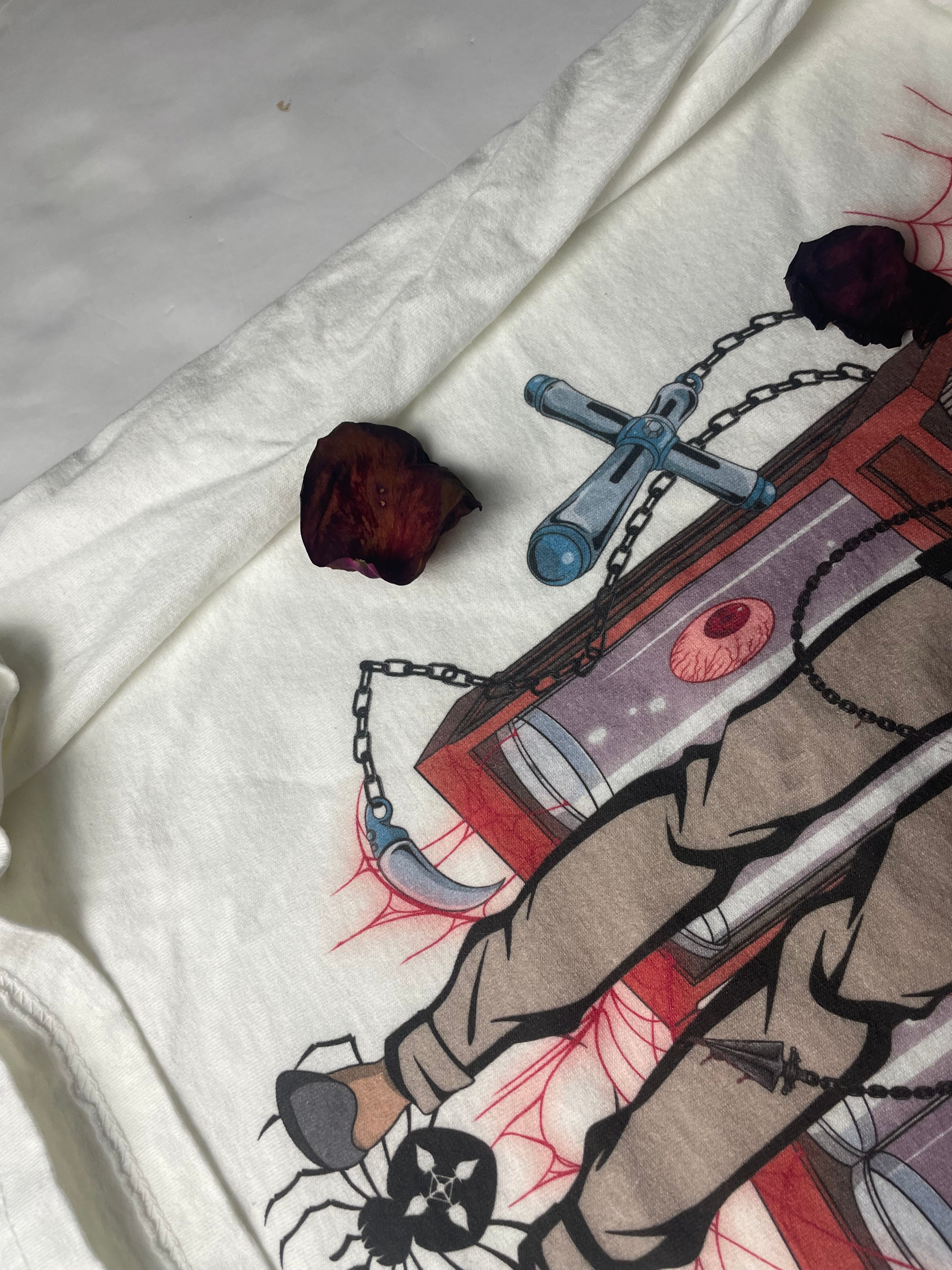 “Out for Blood" Premium Tee In White