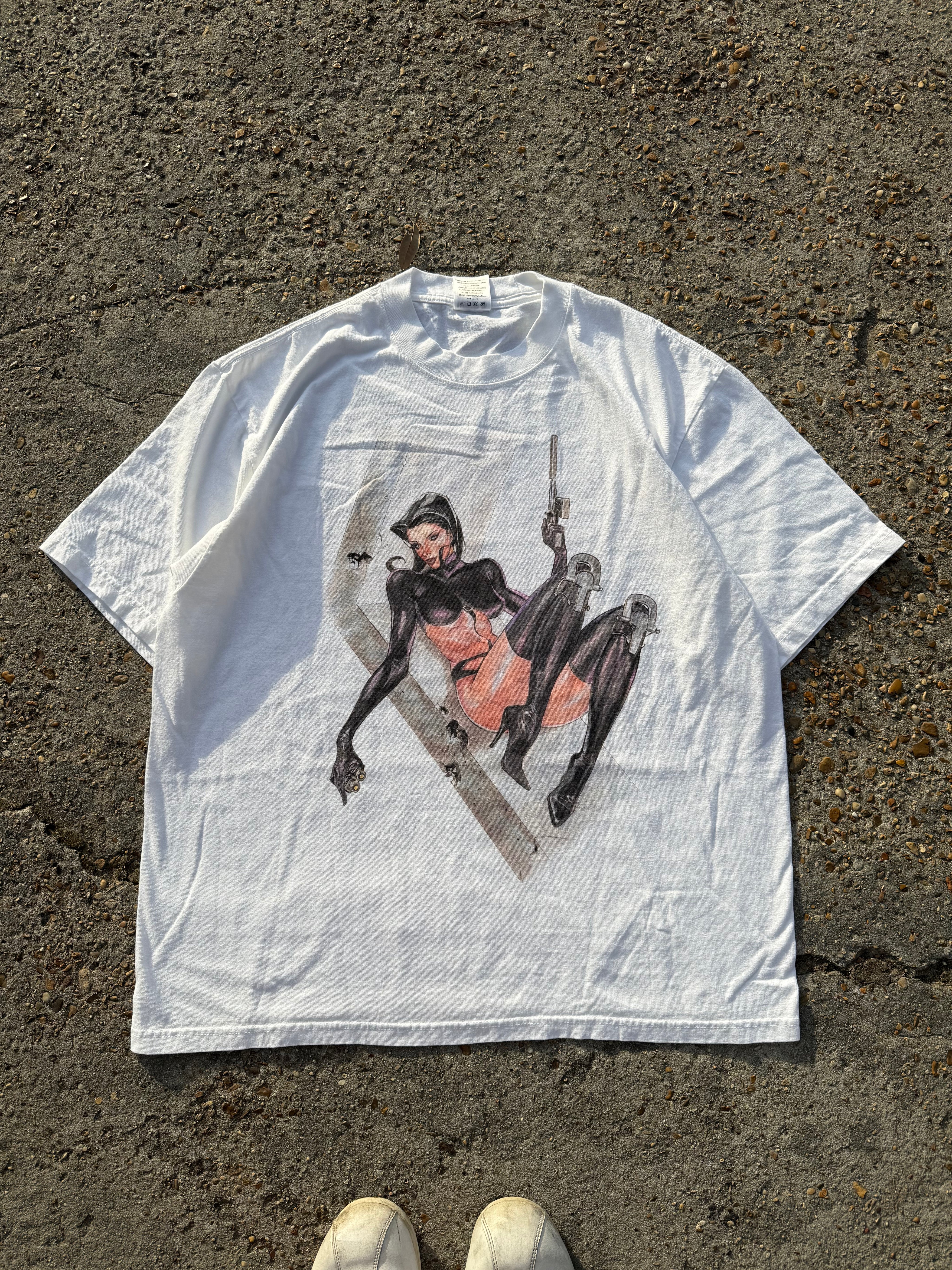 “Defy the System” Premium Tee In White