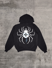 “Out For Blood” Premium Hoodie In Off-Black