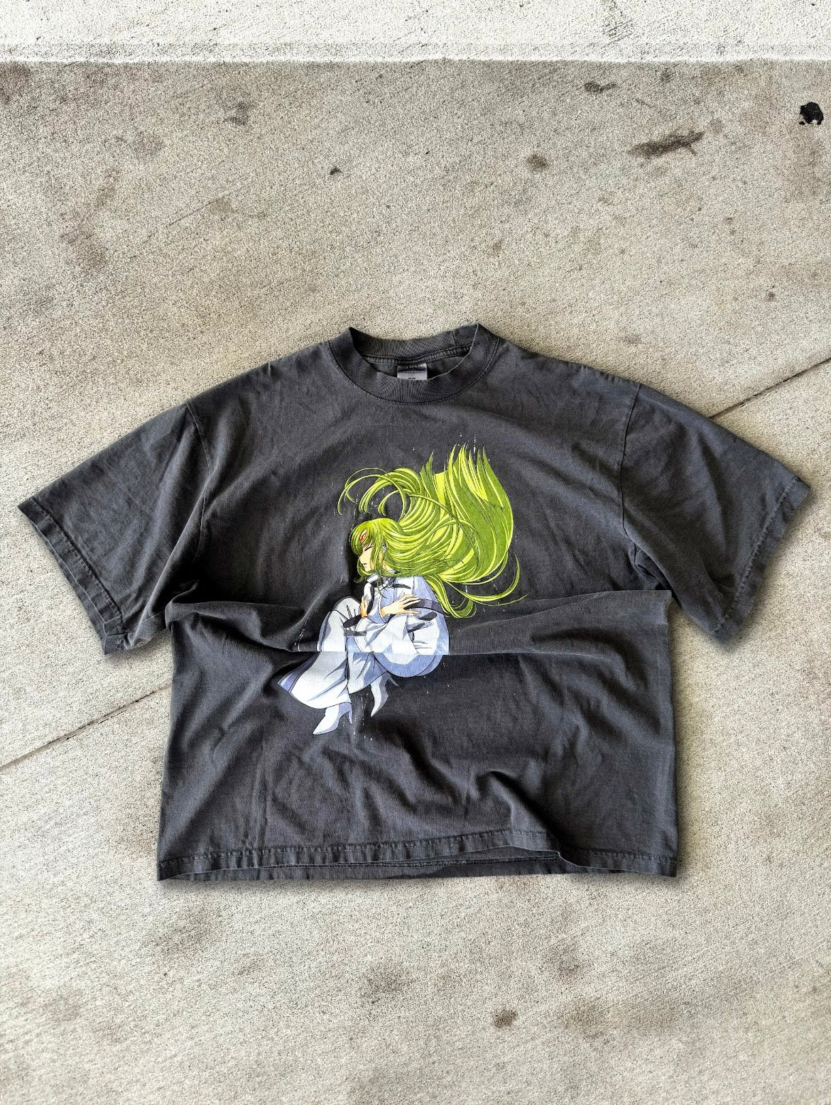 "Hundred Years of Yearning” Premium Tee In Faded Black