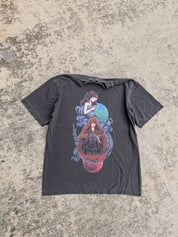 “Corrupted Love" Premium Tee In Faded Black