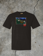 “Texas Terror" Essential Tee In Black