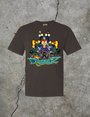“Androids vs Saiyans” Essential Tee In Faded Black