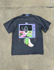 “Channel Chasers” Premium Tee In Faded Black
