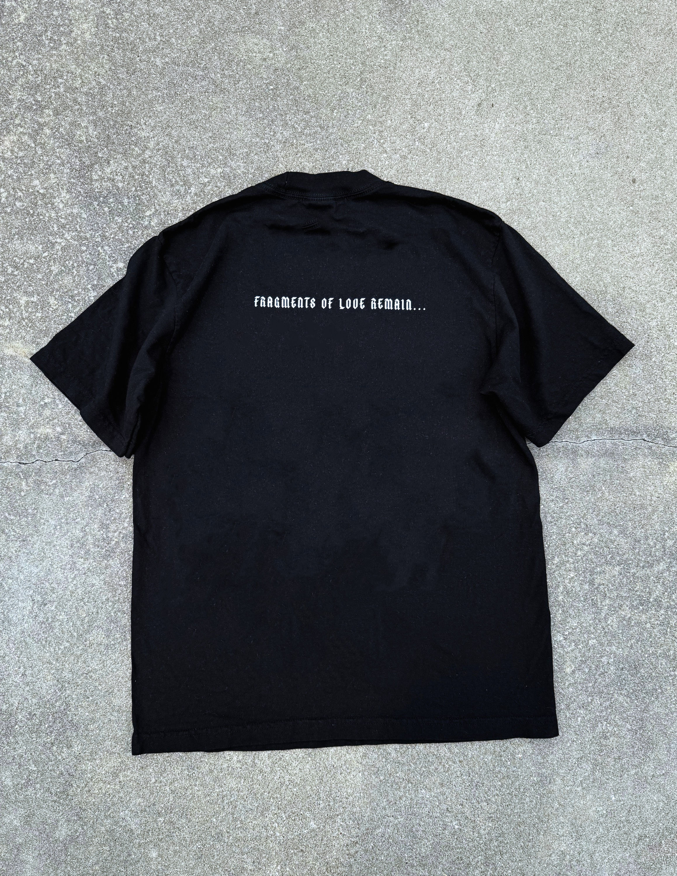 “Fragments of Love" Premium Tee In Black