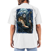 “Love Me to Death" Front and Back Version Premium Tee In White